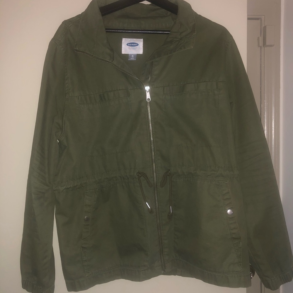 Old Navy Army Green Jacket
